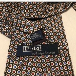 VTG POLO By Ralph Lauren 100% Silk NECKTIE